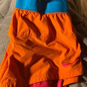 nike track shorts size small